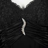 Pierre Balmain Little Black Dress with Lace Bodice