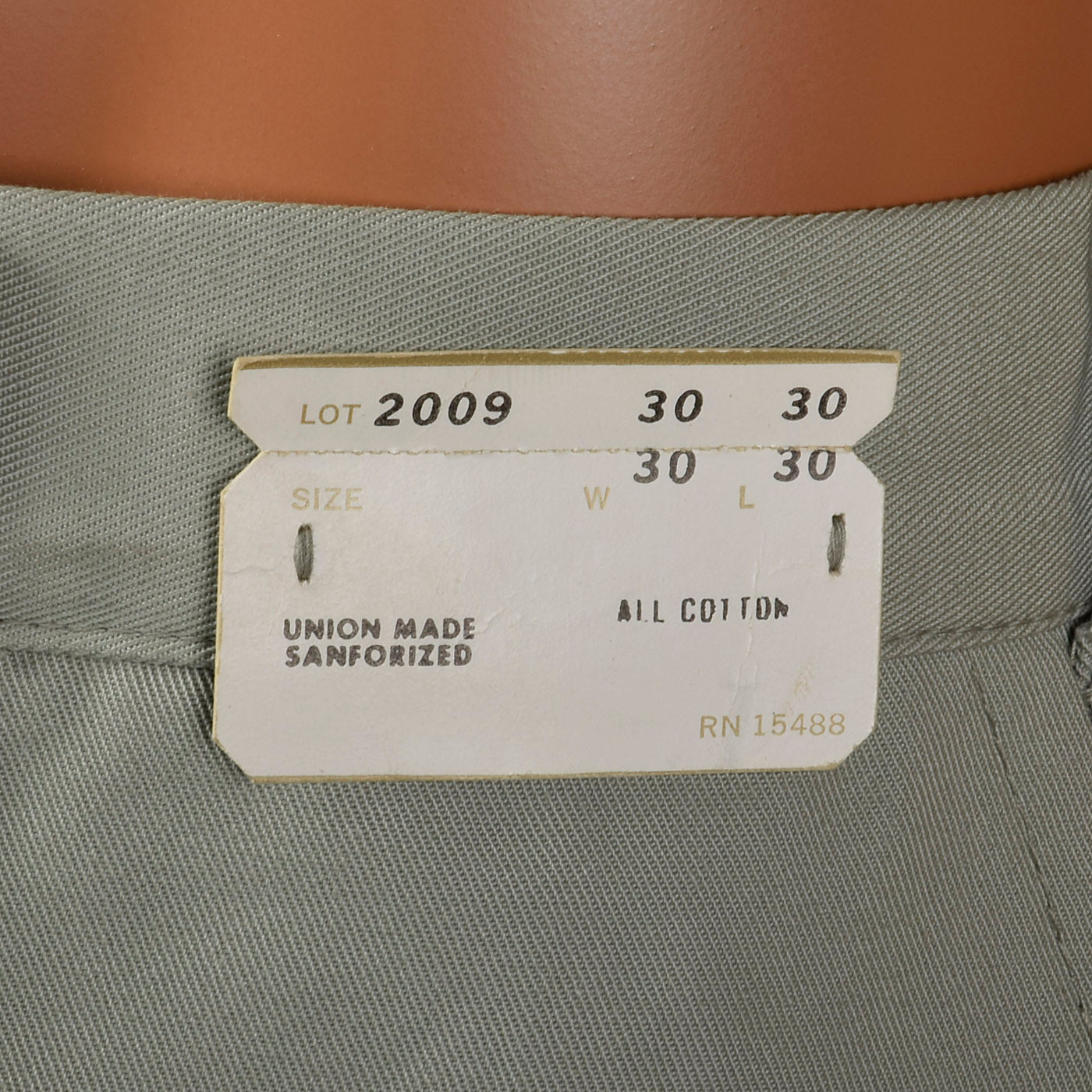 1950s Gray Twill Pants