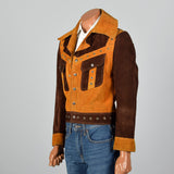 1970s El Toro Bravo Split Hide Suede Jacket