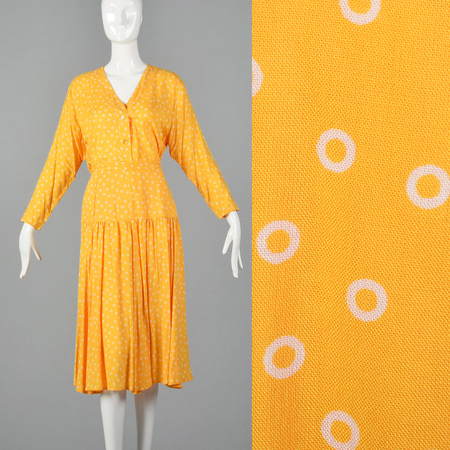 1980s Guy Laroche Blouse and Skirt Set