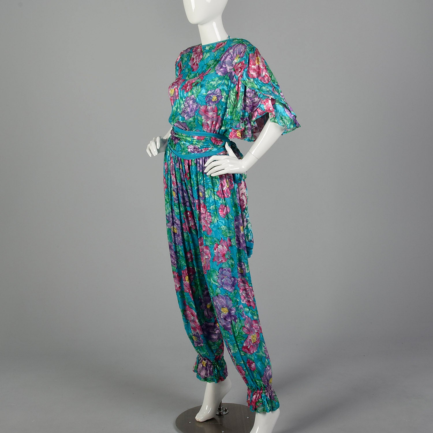 1980s Diane Freis Reversible Jumpsuit