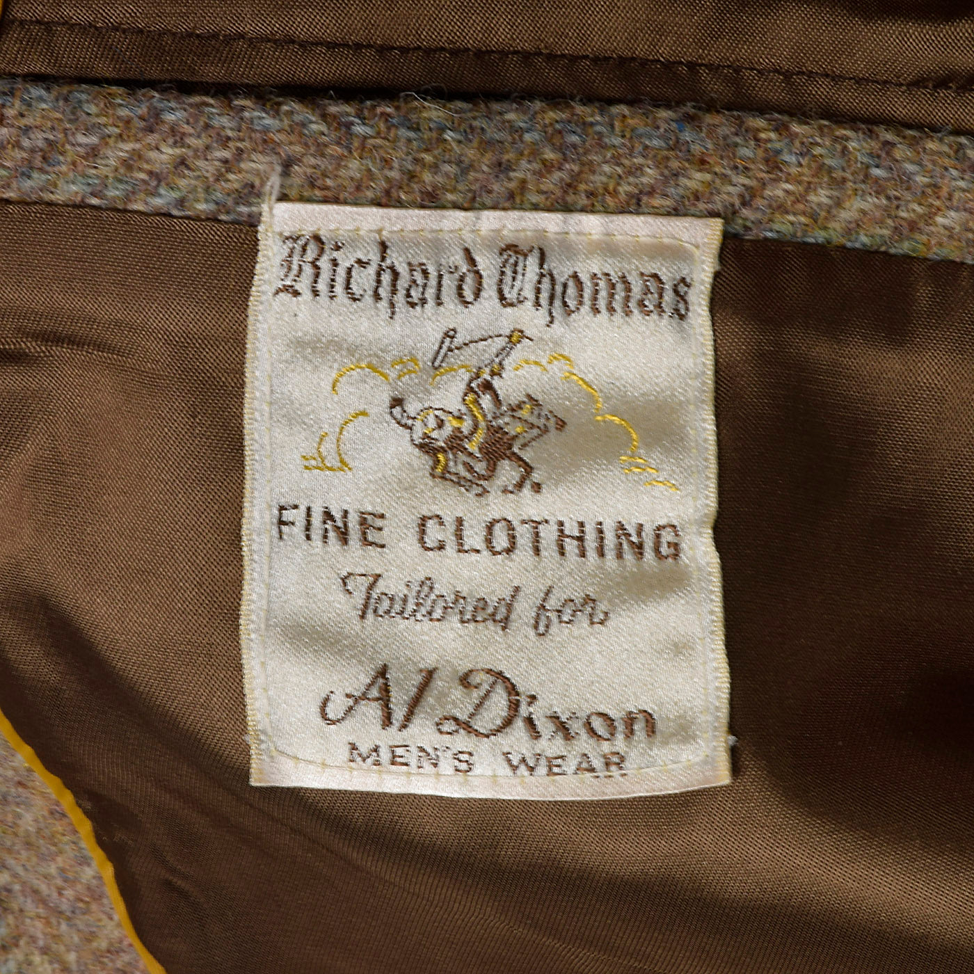 1970s Harris Tweed Tan Jacket