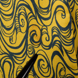 1960s Psychedelic Print Coat Dress