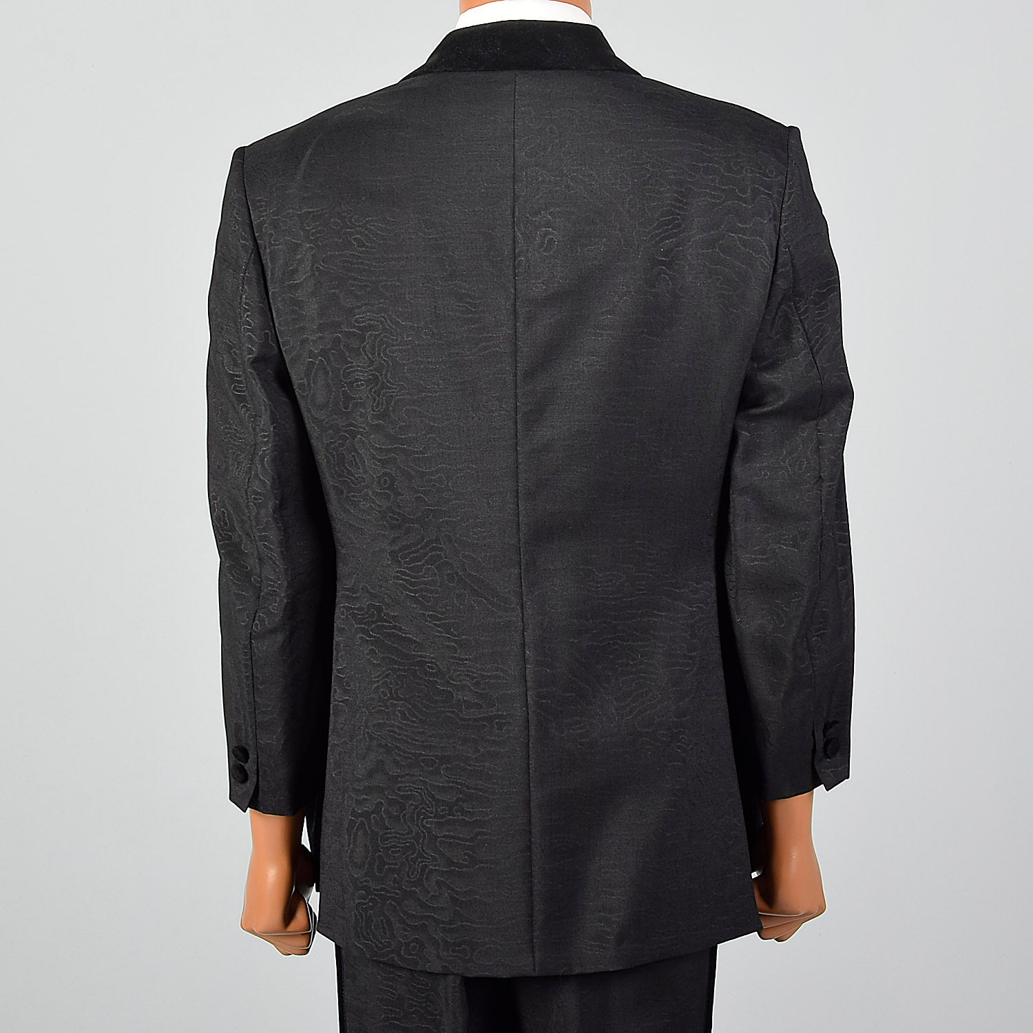 42R 1970s Mens TuxedoTwo Piece Single Button