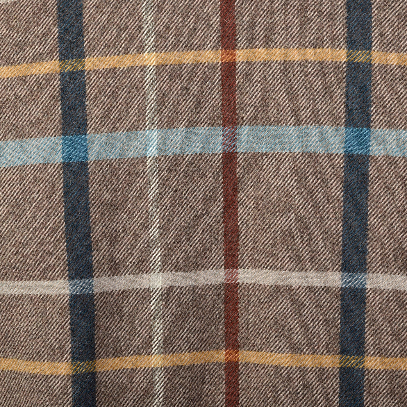 1960s Mens Pendleton Brown Plaid Shirt
