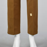 1960s Brown Twill Pants
