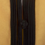 Large 1970s Galanos Bonwit Teller Silk Chiffon Dress