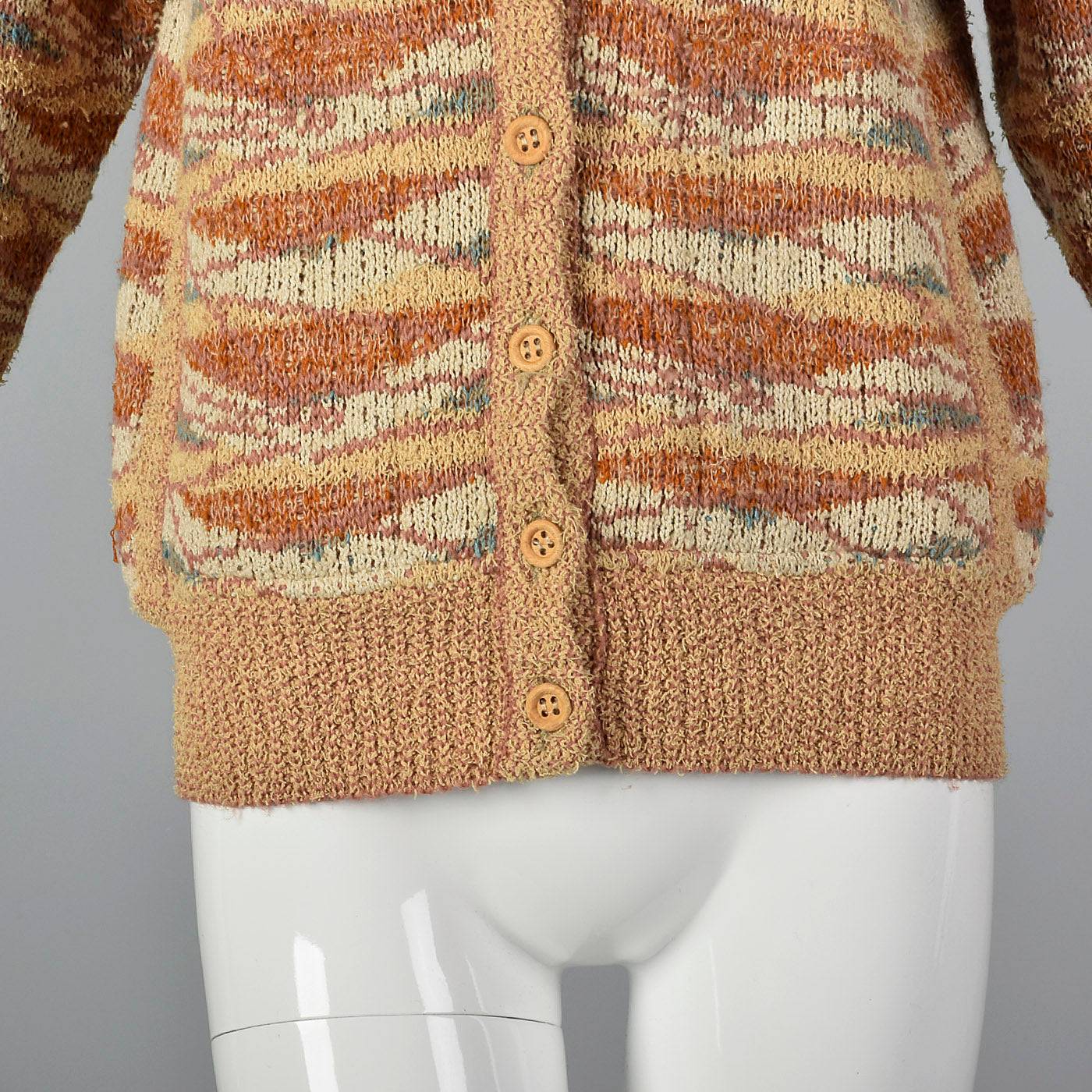 1970s Missoni Chunky Knit Cardigan