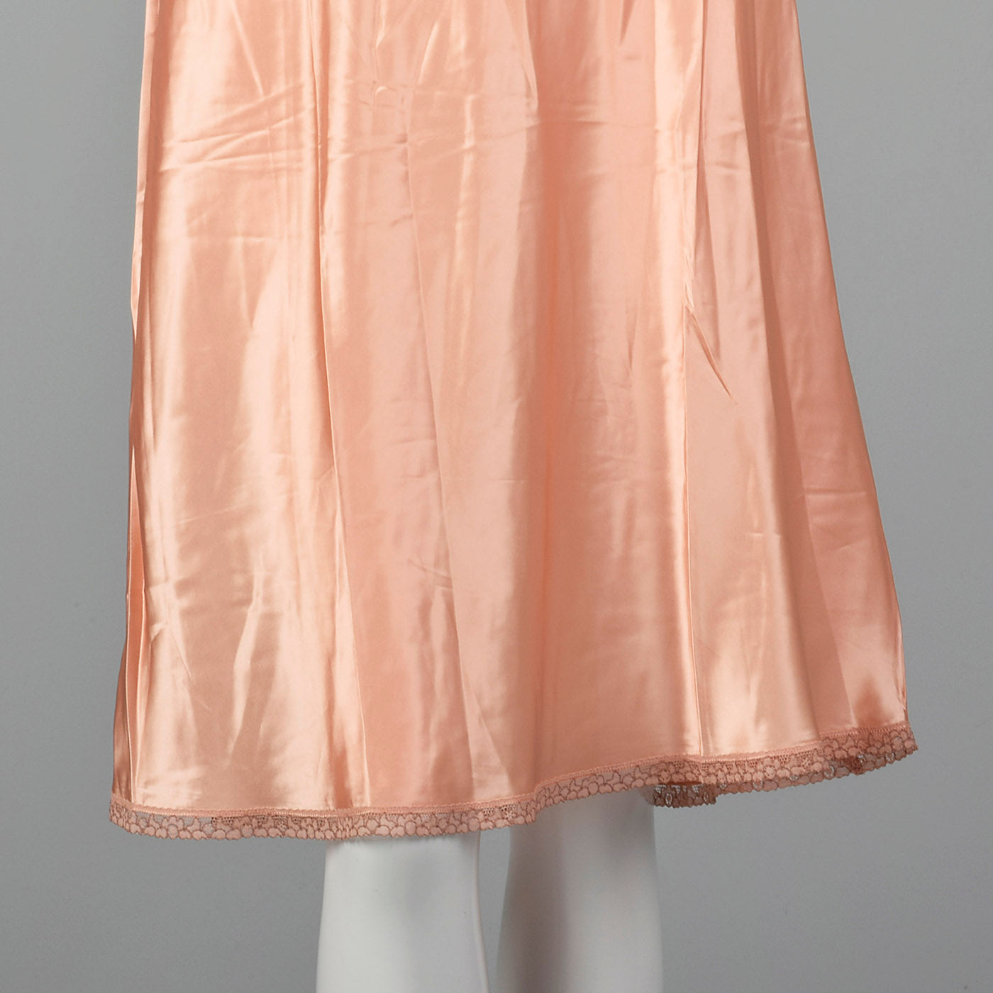 1940s Deadstock Pink Rayon Full Slip