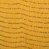 1960s Yellow Silk Dress with Beads