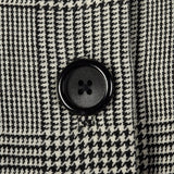 1970s Bill Blass 28 Shop Black and White Dress