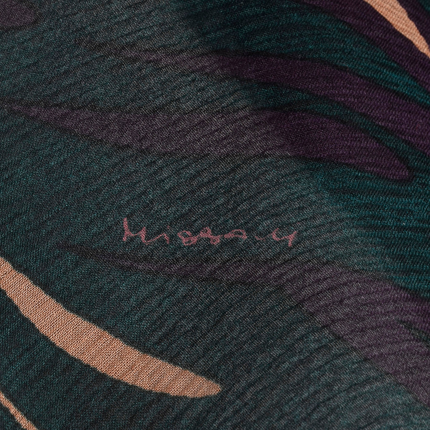1990s Missoni Sheer Flowy Silk Pants