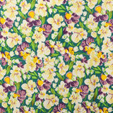 Medium Diane Von Furstenberg Violet Print Dress Floral Silk Jersey
