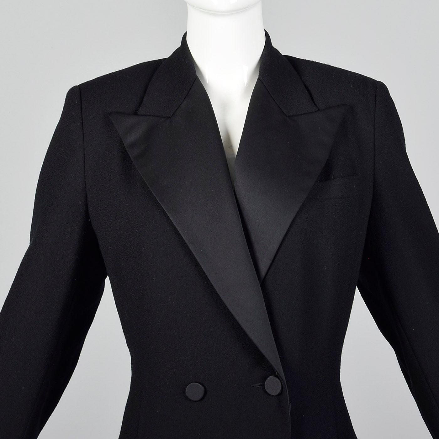 1980s Brooks Brothers Tuxedo Dress