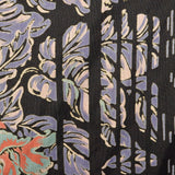 1970s Black Flowy Maxi Dress