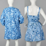 1960s Abercrombie & Fitch Deadstock Swim Romper & Cover-Up