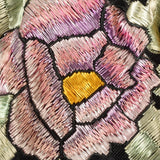 1950s Chiapas Mexican Two Piece Dress with Full Circle Embroidered Skirt