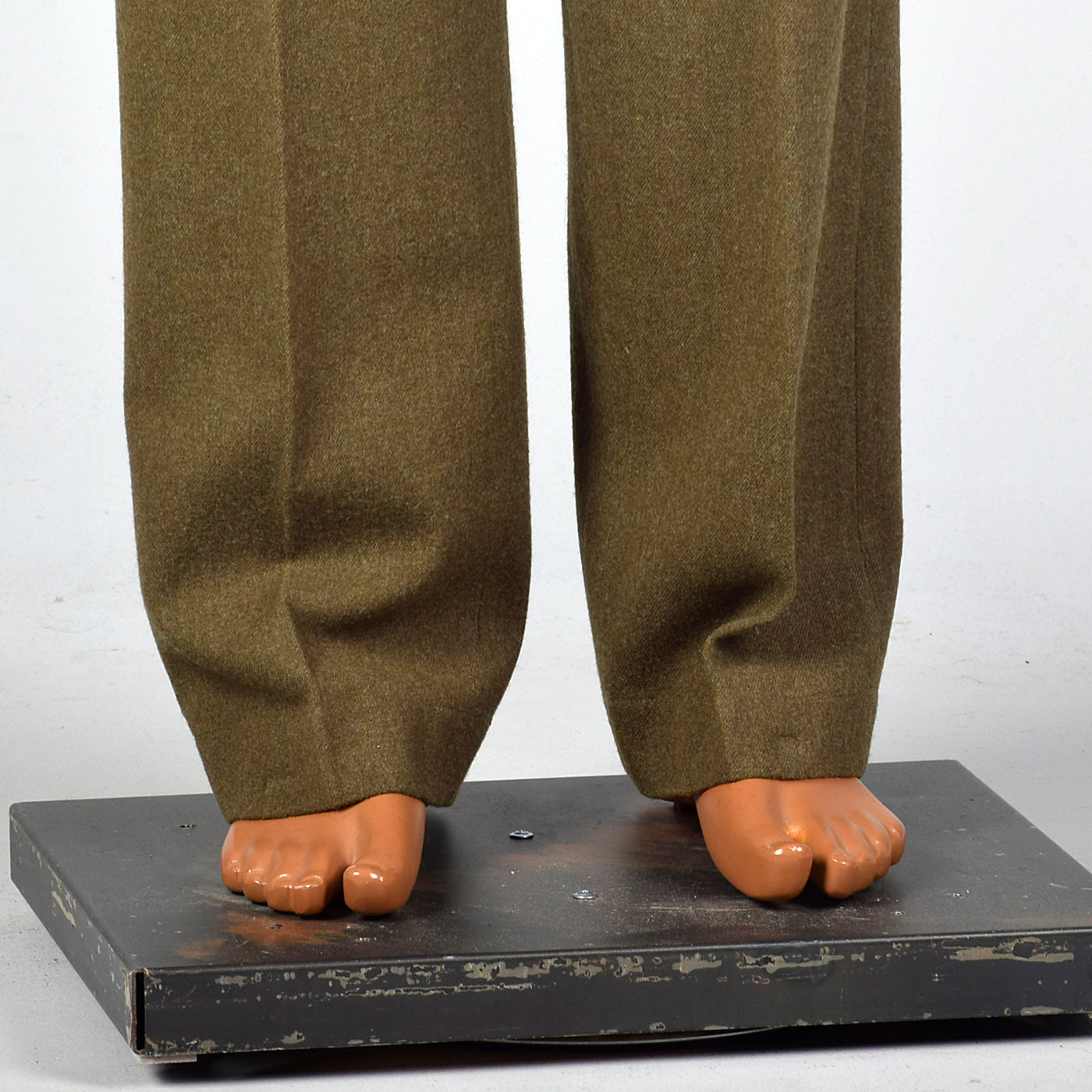 1950s Green Military Pant