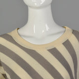 Sonia Rykiel Small Short Sleeve Striped Sweater