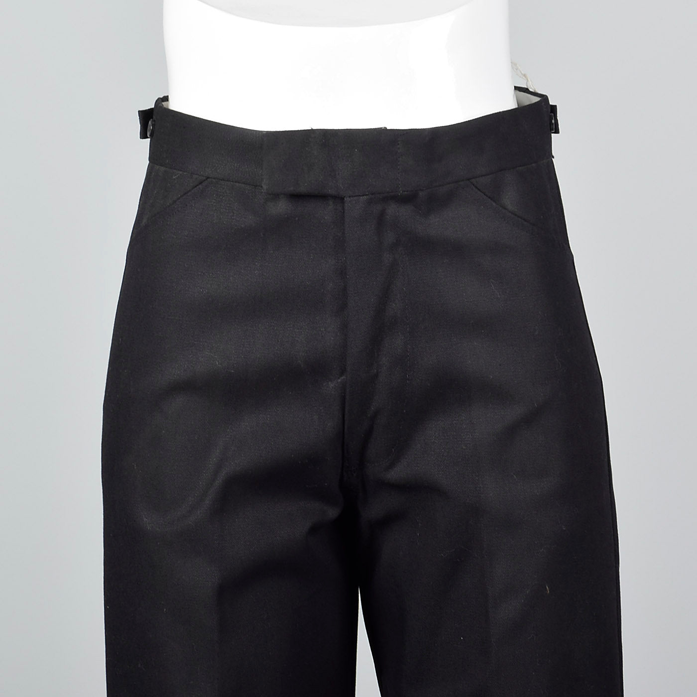 1960s Deadstock Black Slacks