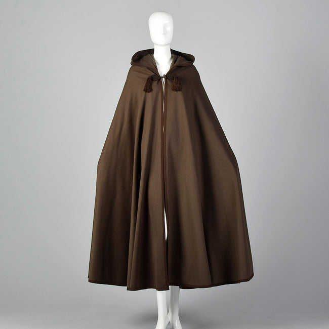 1976 Yves Saint Laurent Russian Collection Hooded Cape