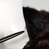 Large 1950s Black Persian Lamb Fur Coat