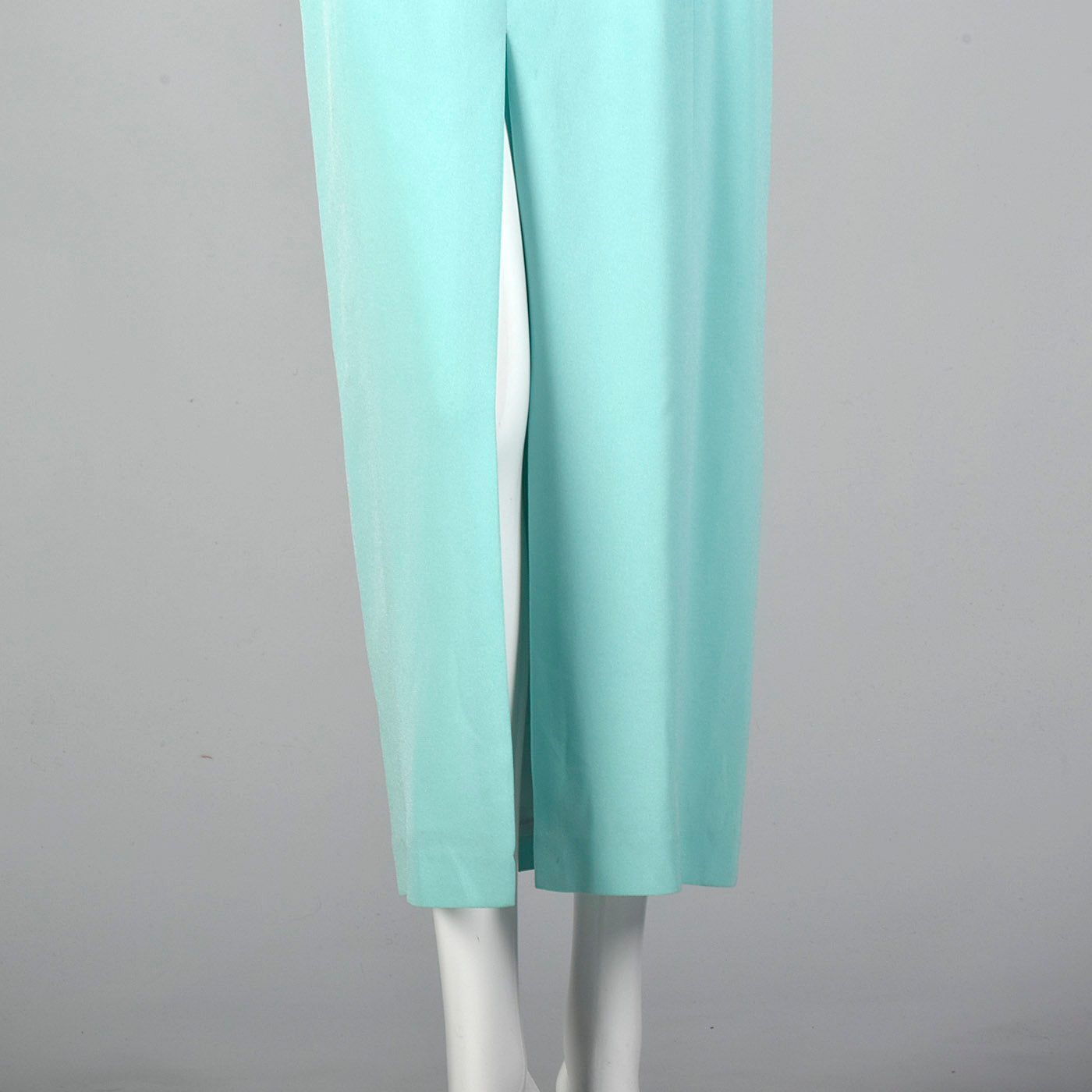 1980s Lillie Rubin Mint Green Dress