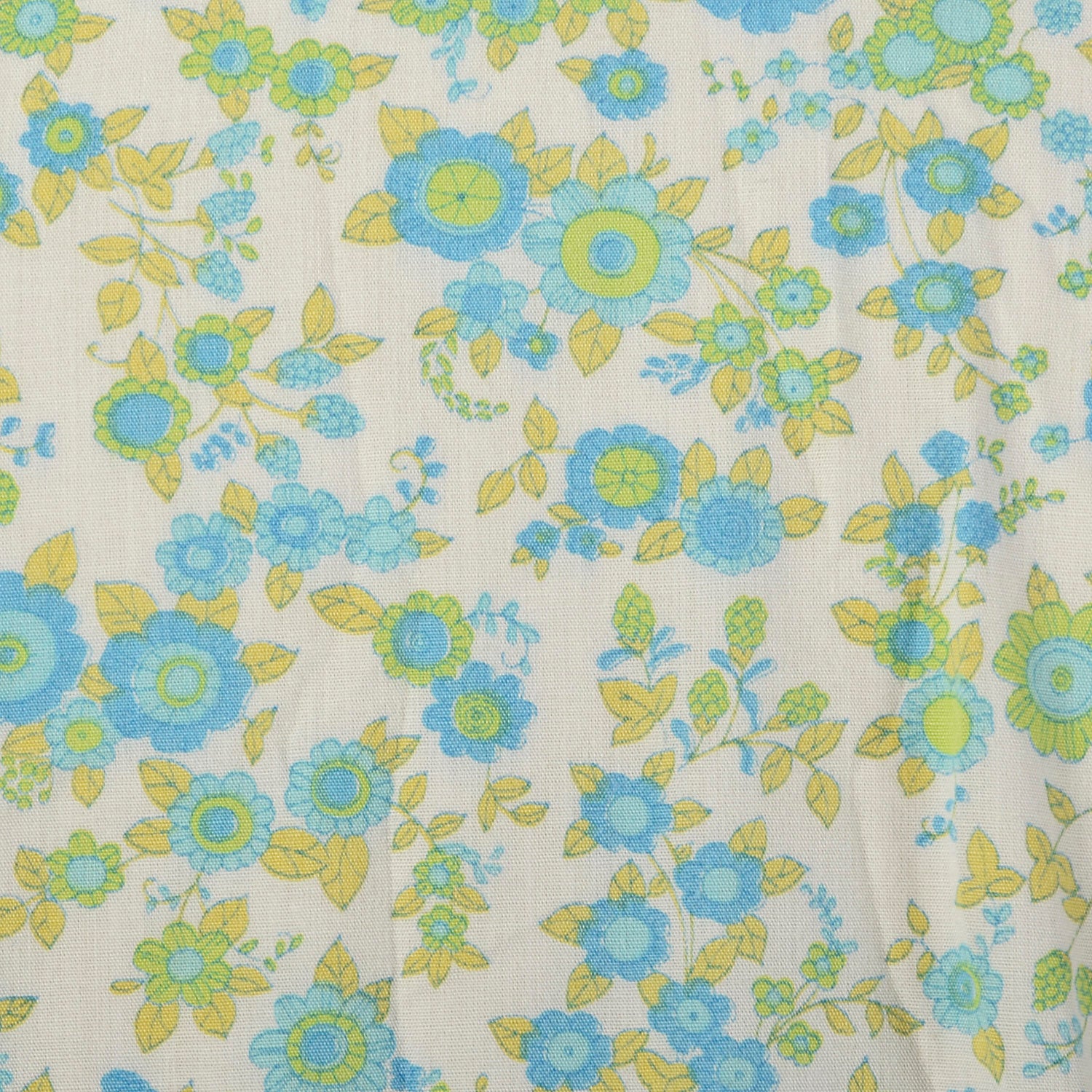 3XL 1960s Day Dress Short Sleeve Volup Casual Cotton Floral Summer