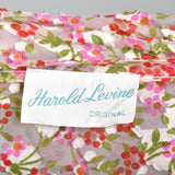 1970s Bohemian Harold Levine Silk Two Piece Separates Set