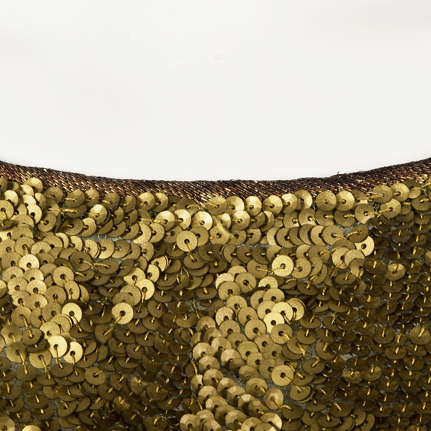 1920s Sequined Dress with Gold Lamé & Silk Details