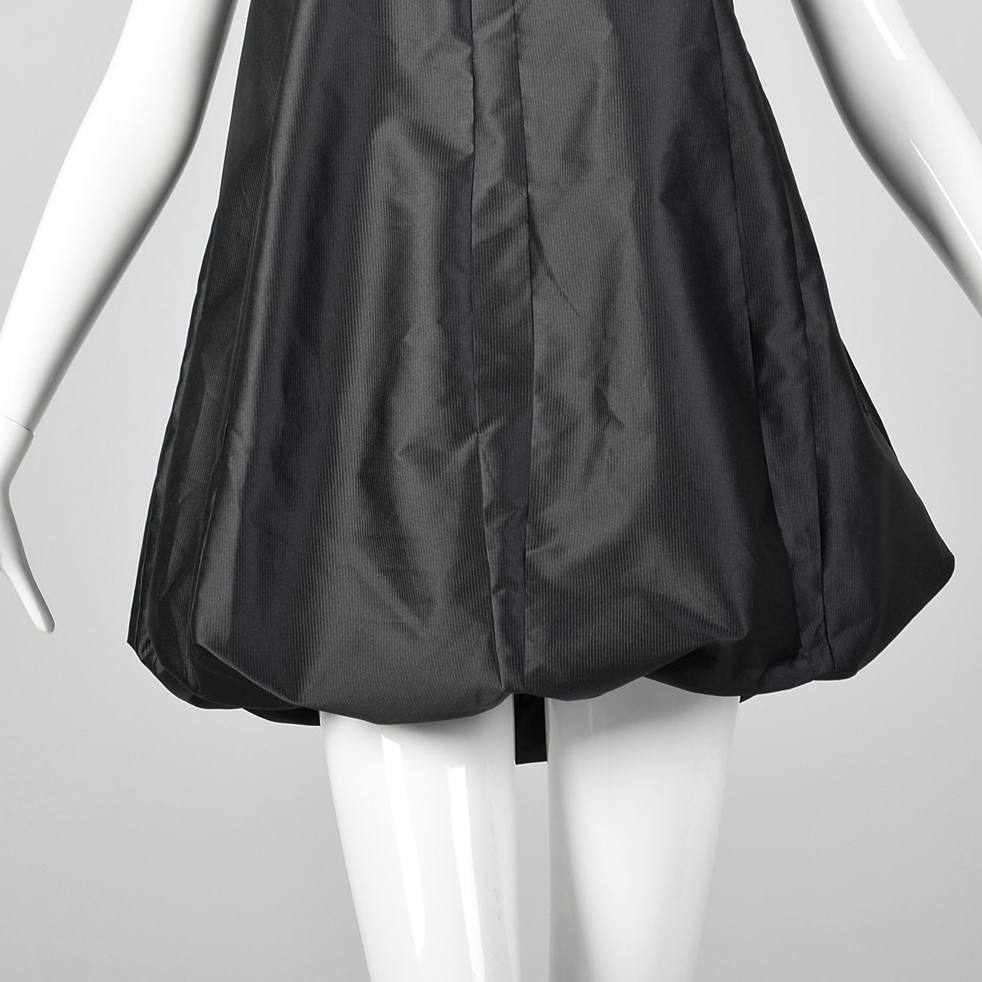 2010s Moschino Jeans Black Bubble Dress
