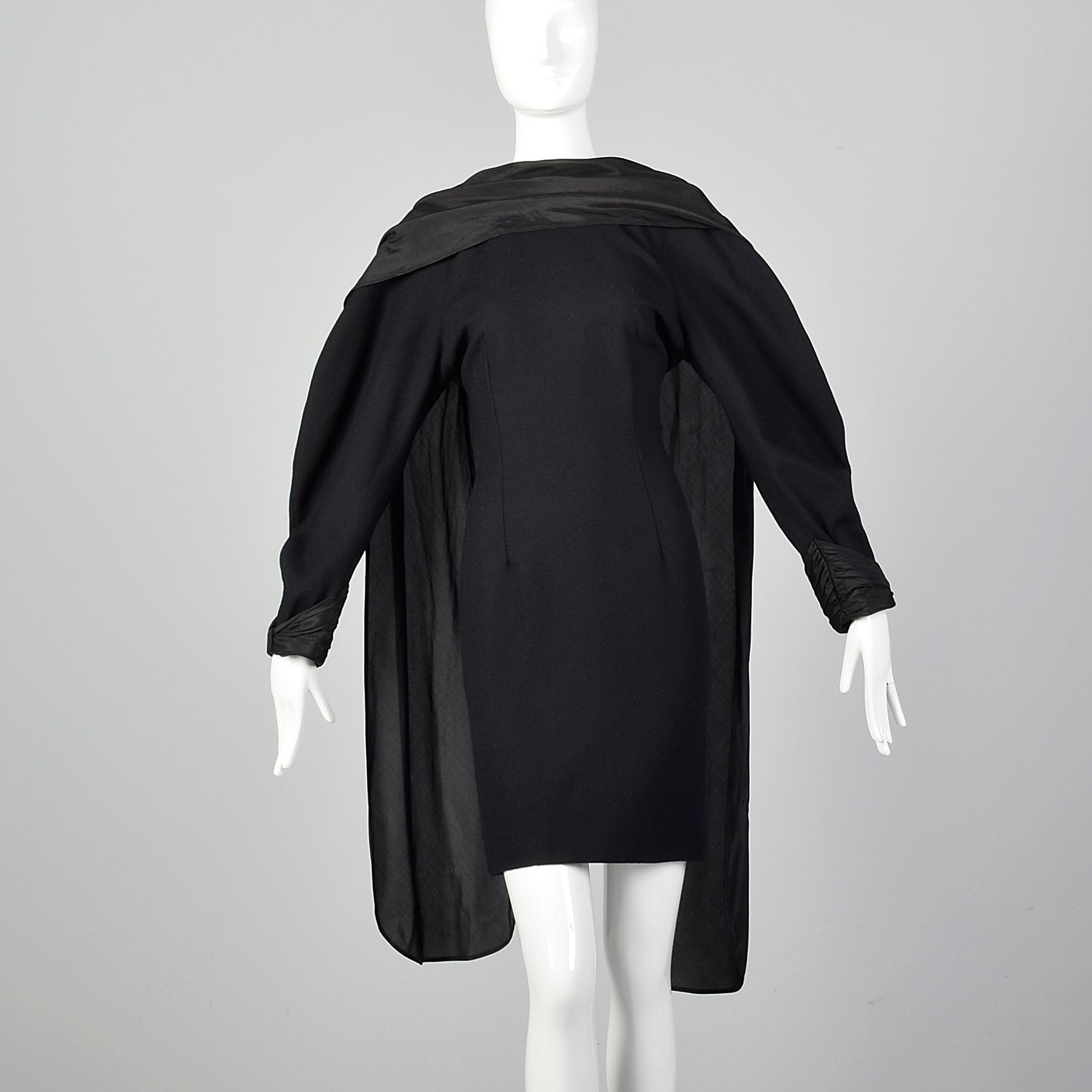 Small Borboglio Cristina Jan 1990s Black Dress