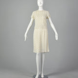 1960s Heavily Beaded Skirt and Blouse Set