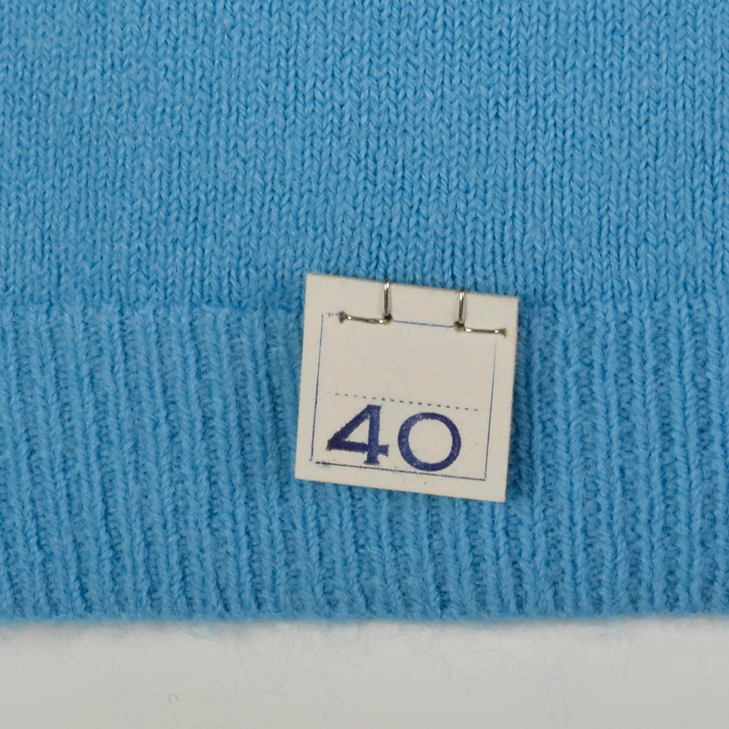 Small 1960s Light Blue Sleeveless Sweater