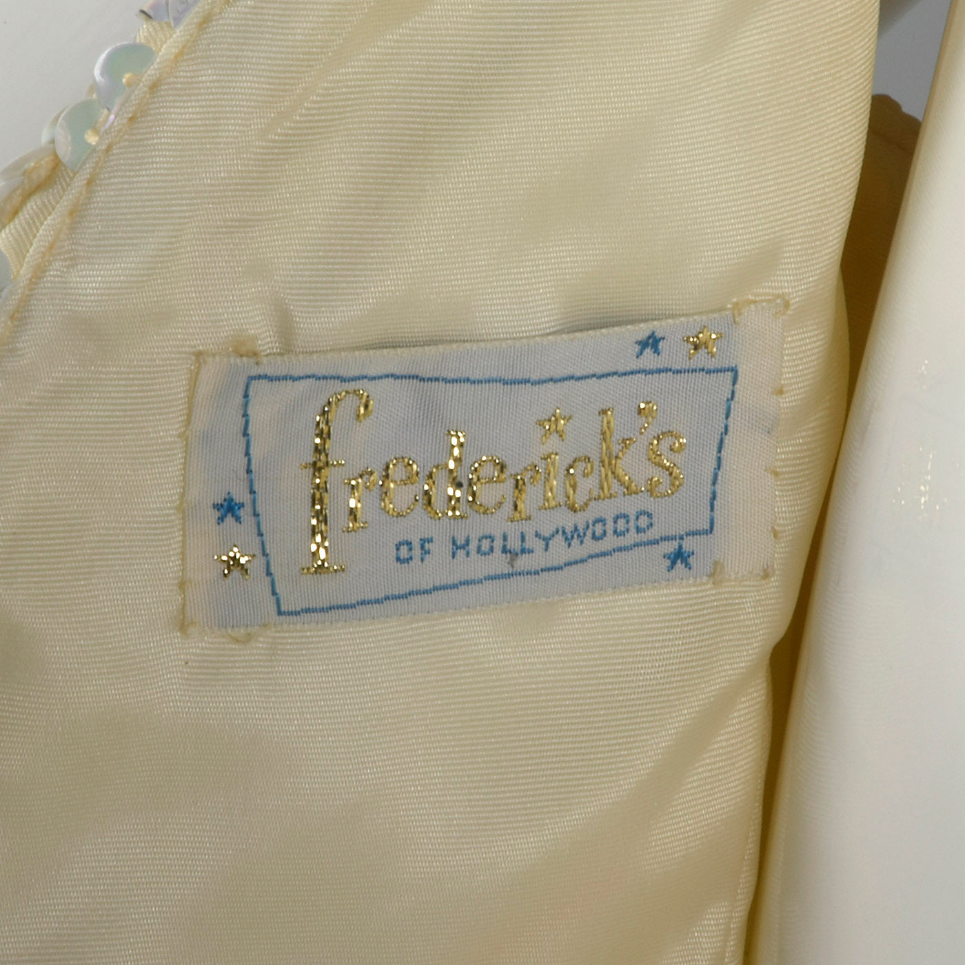 1950s Fredericks of Hollywood Iridescent Sequin Dress
