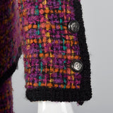 Classic Chanel Pink Tweed Skirt Suit