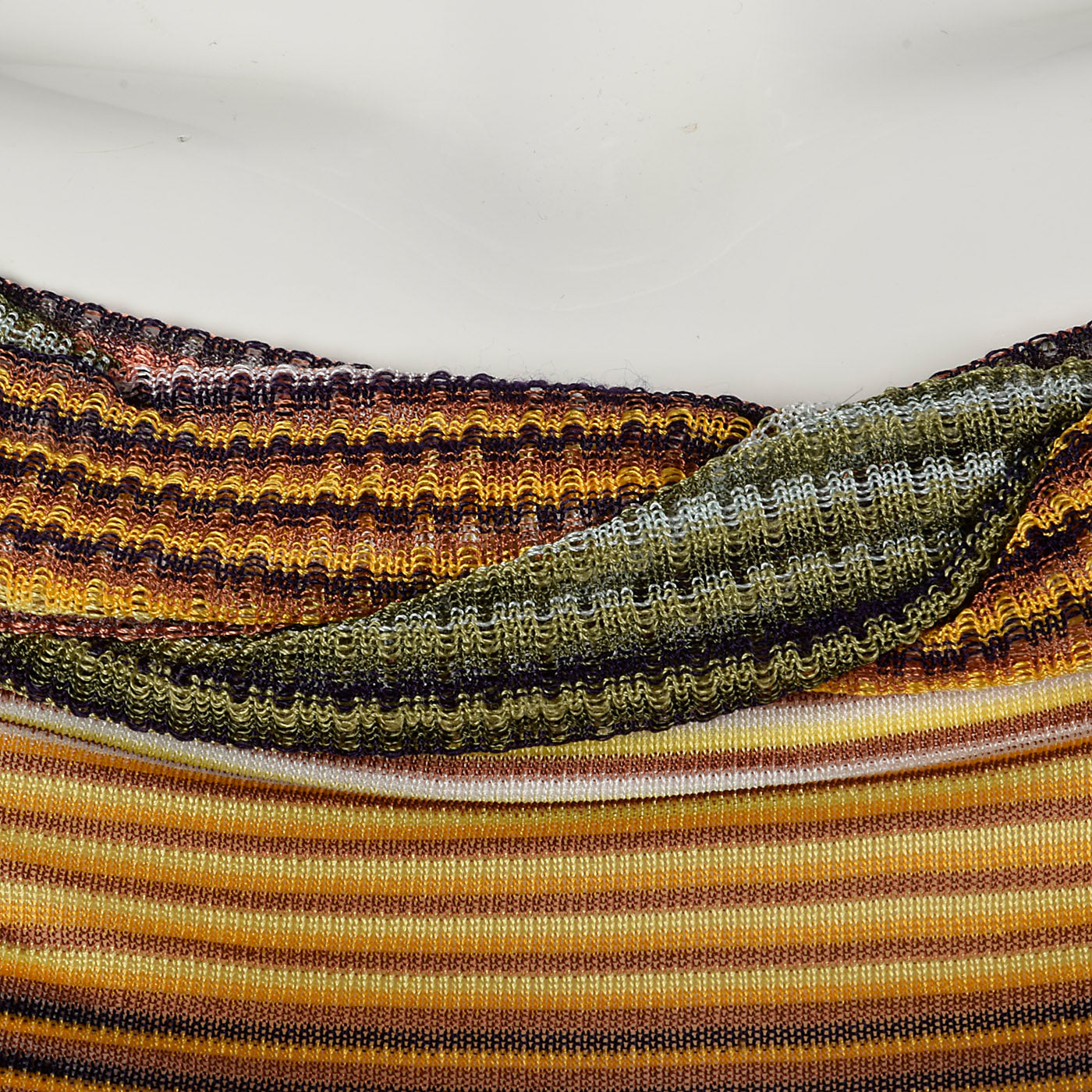 1980s Missoni Knit Stripe Top
