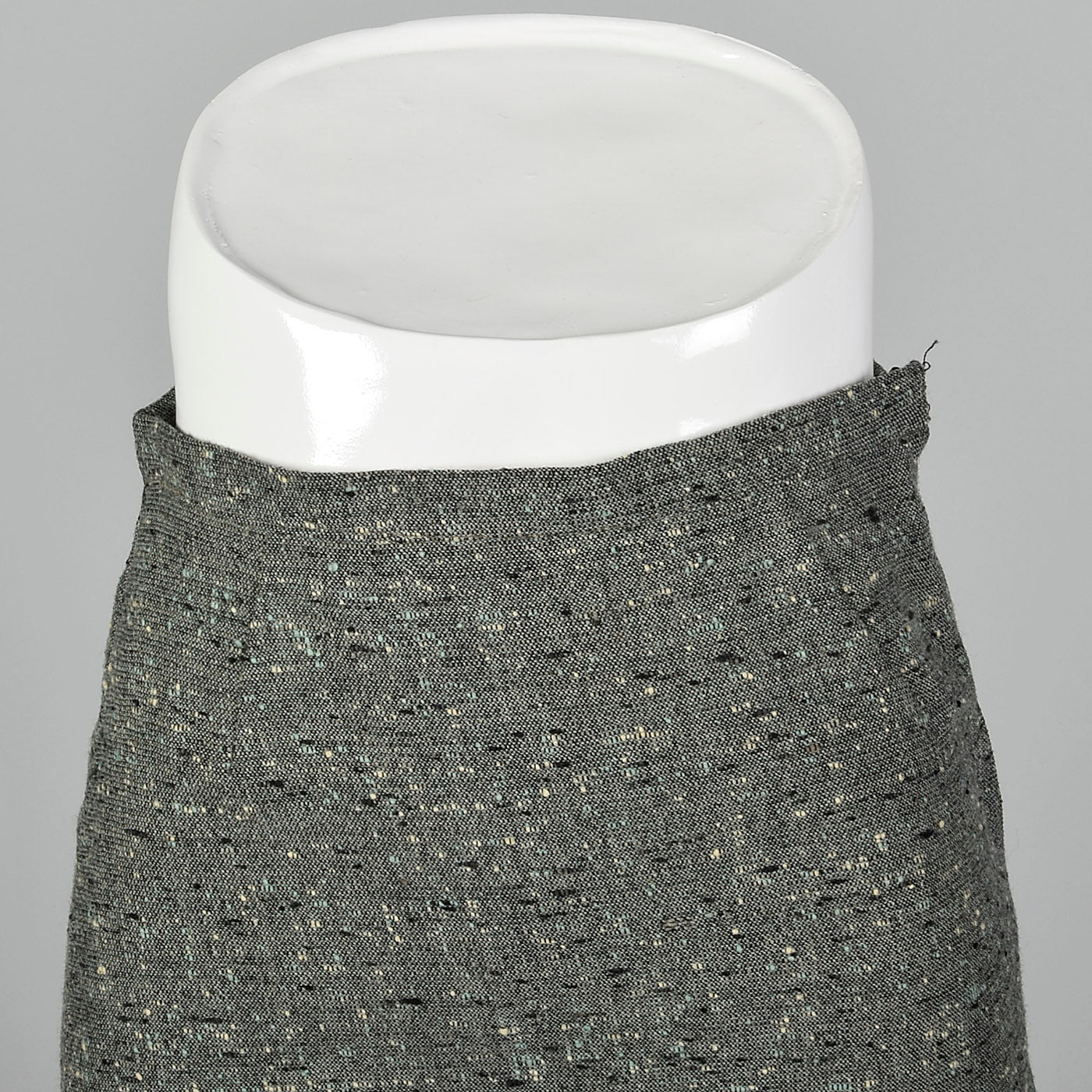 1950s Green Tweed Skirt