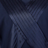 XS-Small Galanos 1980s Navy Dress