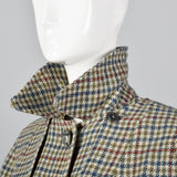 1970s Scottish Tweed Inverness Style Cape Coat