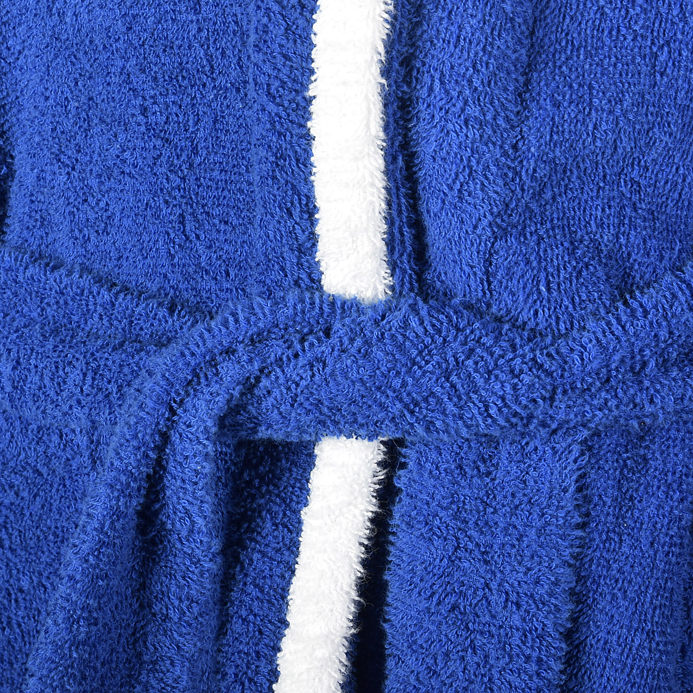 1960s Mens Blue Terry Cloth Robe