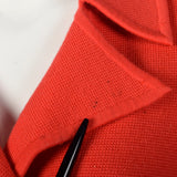 1960s Red Knit Coat