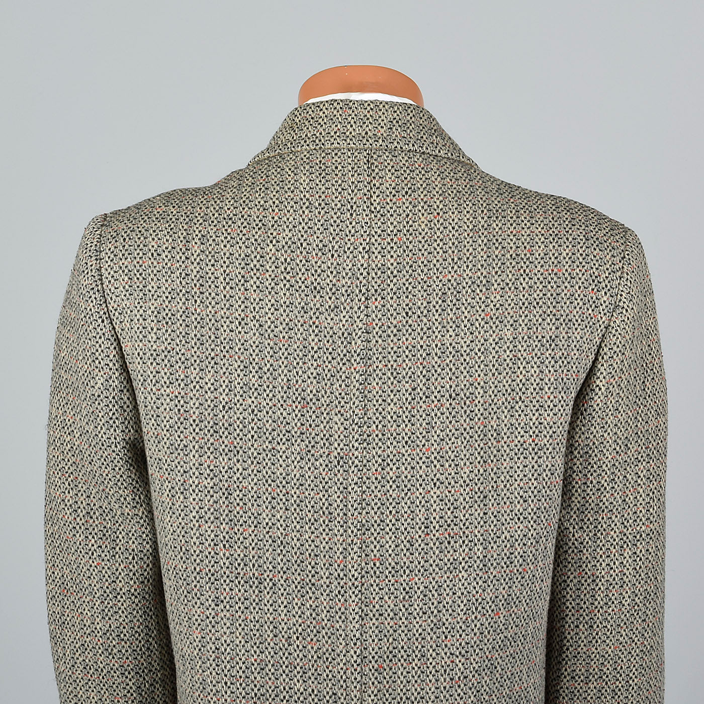 1950s Mens Tweed Overcoat
