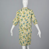 1960s Spring Skirt Suit in Floral Print