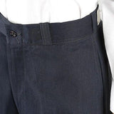 Deadstock 1960s Men's Big Yank Sanforized Blue Twill Workwear Pants