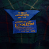 1990s Mens Pendleton Wool Plaid Robe