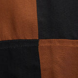 1990s Ellen Tracy Silk Color Block  Dress