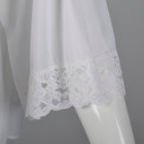 1960s White Bed Jacket