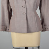 1950s Saks Fifth Avenue Edith Small Blazer with Polka Dot Details