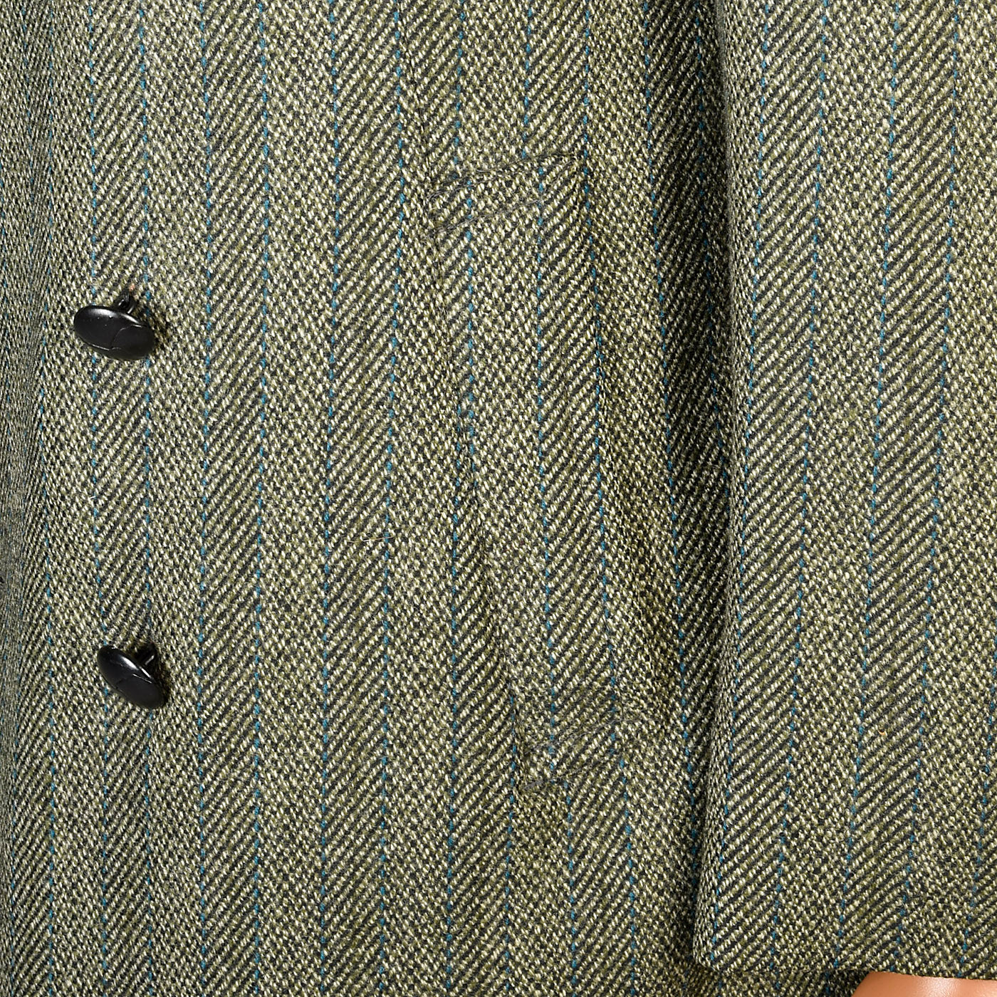 1970s Mens Mod Tweed Winter Coat